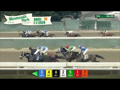 video thumbnail for MONMOUTH PARK 7-7-24 RACE 10