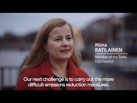 The city of Turku is moving towards climate neutrality