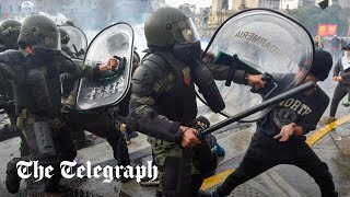 video: Violent protests in Argentina as Milei squeezes through shock therapy reforms