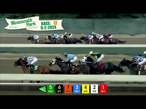 video thumbnail for MONMOUTH PARK 6-2-24 RACE 12