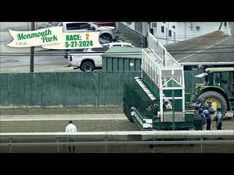 video thumbnail for MONMOUTH PARK 5-27-24 RACE 2