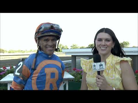 video thumbnail for MONMOUTH PARK 6-15-24 RACE 12 – THE SALVATOR MILE