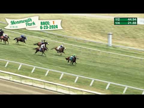 video thumbnail for MONMOUTH PARK 6-23-24 RACE 1