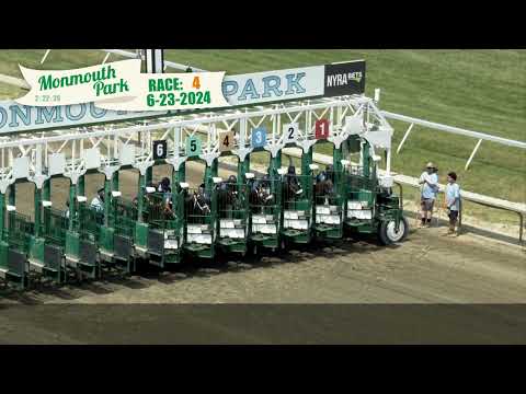 video thumbnail for MONMOUTH PARK 6-23-24 RACE 4