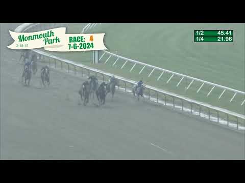 video thumbnail for MONMOUTH PARK 7-6-24 RACE 4