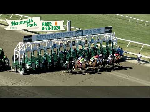 video thumbnail for MONMOUTH PARK 6-28-24 RACE 6