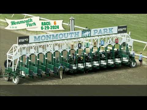 video thumbnail for MONMOUTH PARK 6-29-24 RACE 6