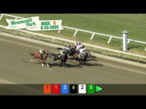 video thumbnail for MONMOUTH PARK 6-23-24 RACE 8