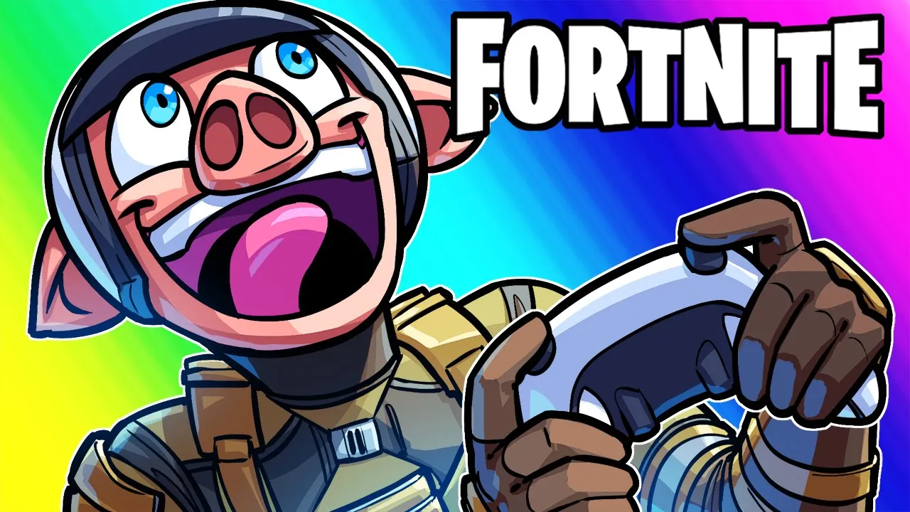 Fortnite Funny Moments - Super Anime Moves and Sky Kidnappings!