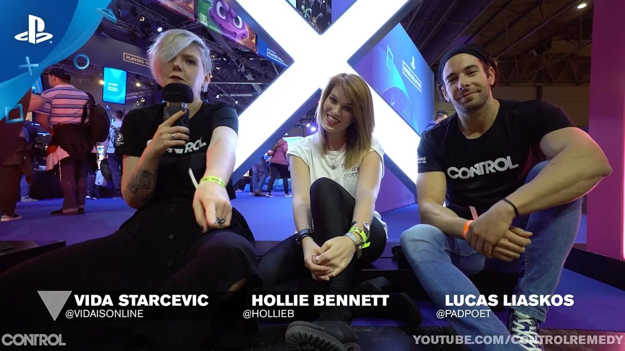 Control - EGX 2018: مقابلة Hollie Bennett مع Lucas Liaskos و Vida Starčević (‏Hollie Bennett interview with Lucas Liaskos & Vida Starčević‏) ‏| PS4