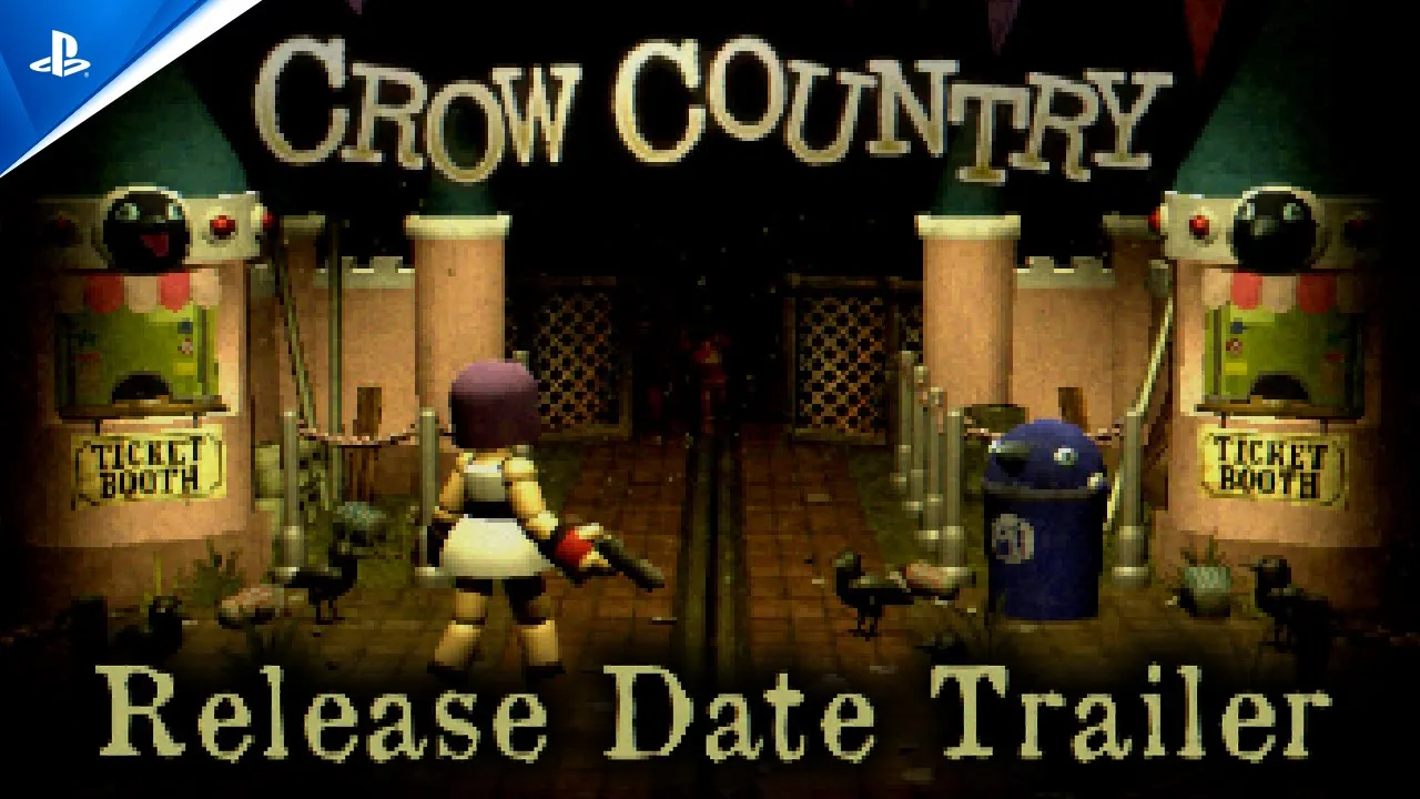 Crow Country - Launch Date Announcement Trailer | PS5 Games