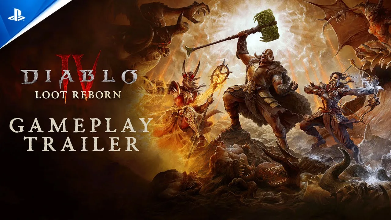 Diablo IV - Gameplaytrailer Loot Reborn | PS5- en PS4-games