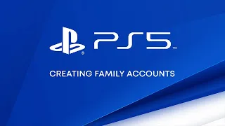 Familieaccounts maken op PS5-systemen