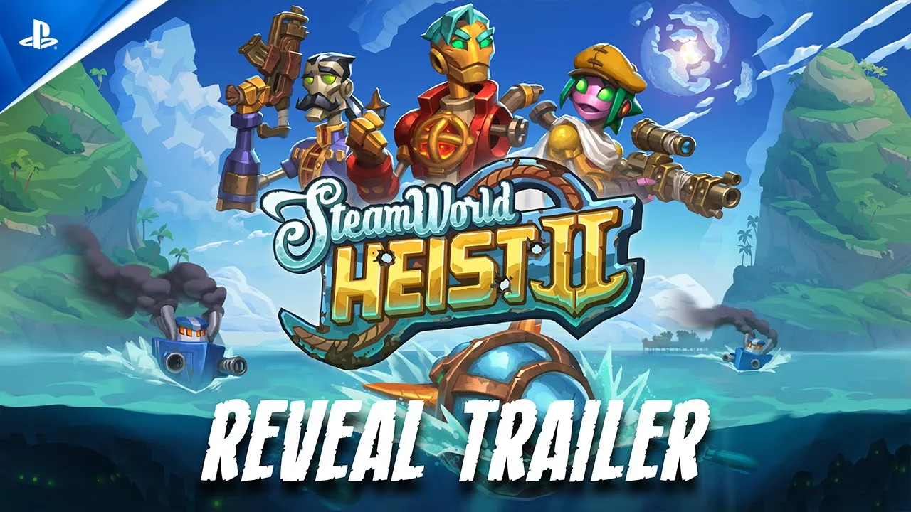 SteamWorld Heist II - Bande-annonce de présentation | Jeux PS5 et PS4