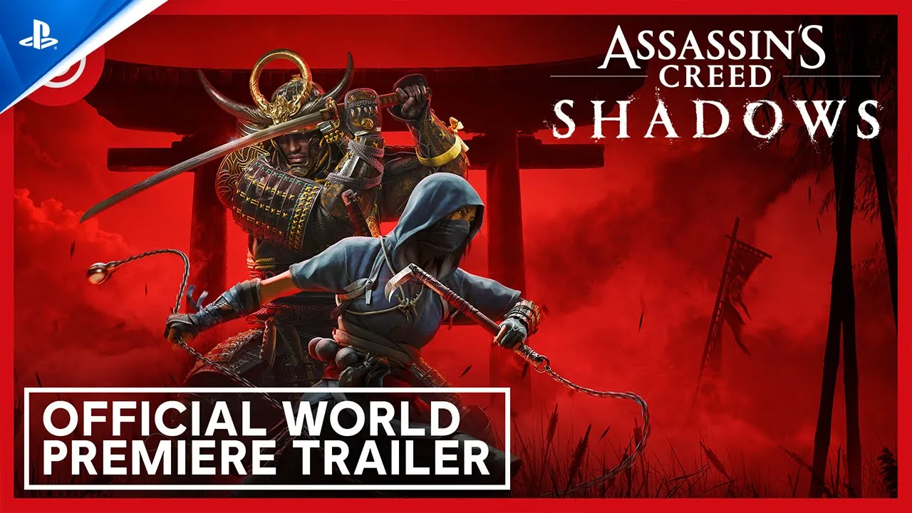 Assassin's Creed Shadows - Trailer cinematográfico de estreia mundial | Jogos PS5