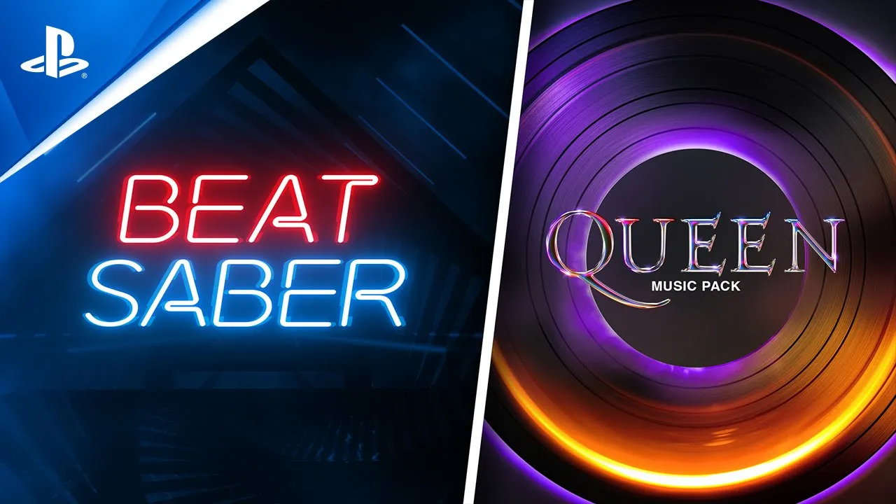 《Beat Saber》- PS VR2游戏预告片与《Queen Music Pack》发布预告片 | PS VR2 游戏