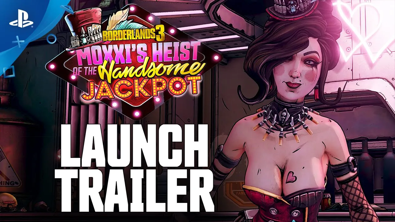 Borderlands 3 – Moxxi's Heist of the Handsome Jackpot, lanseringstrailer | PS4