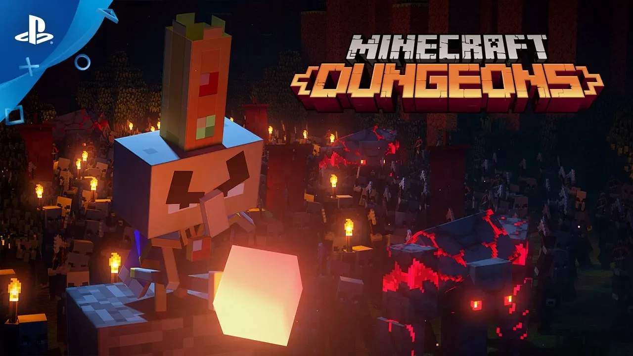 ภาพยนตร์เปิดเกม Minecraft: Dungeons | PS4
