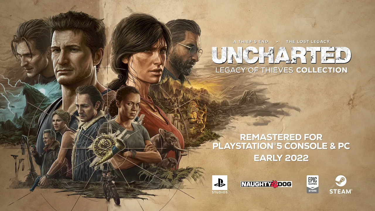 PS5『Uncharted: Legacy of Thieves Collection』PlayStation Showcase 2021