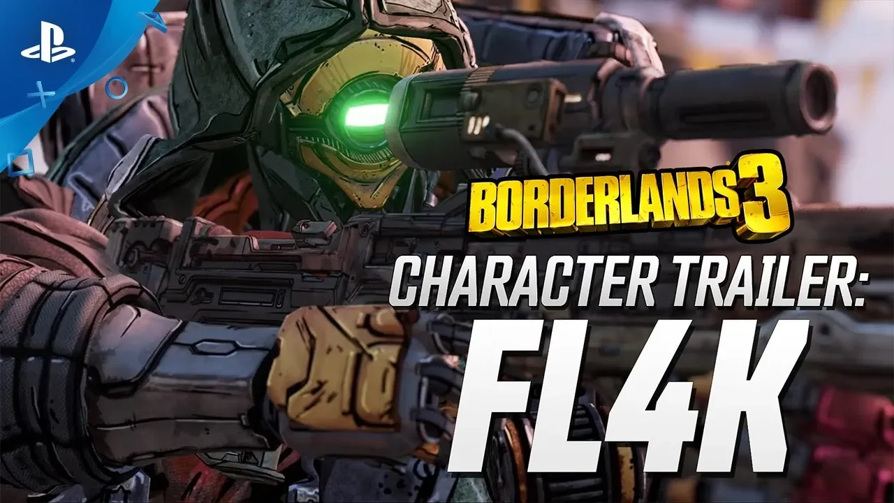 Borderlands 3 - FL4K Character Trailer: "The Hunt" | PS4