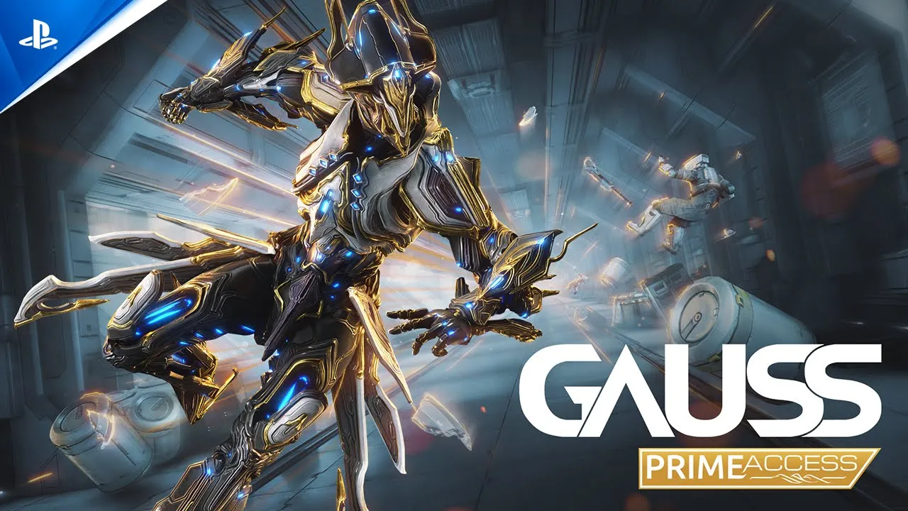 Warframe – Bande-annonce d'accès à Gauss Prime | Jeux PS4 et PS5