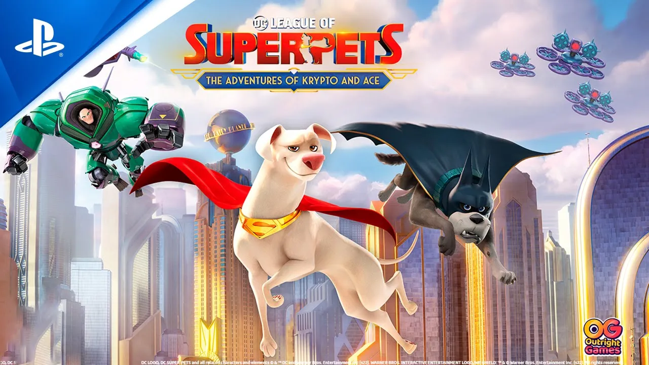 DC League of Super-Pets: Die Abenteuer von Krypto und Ace – Veröffentlichungstrailer | PS5- & PS4-Spiele