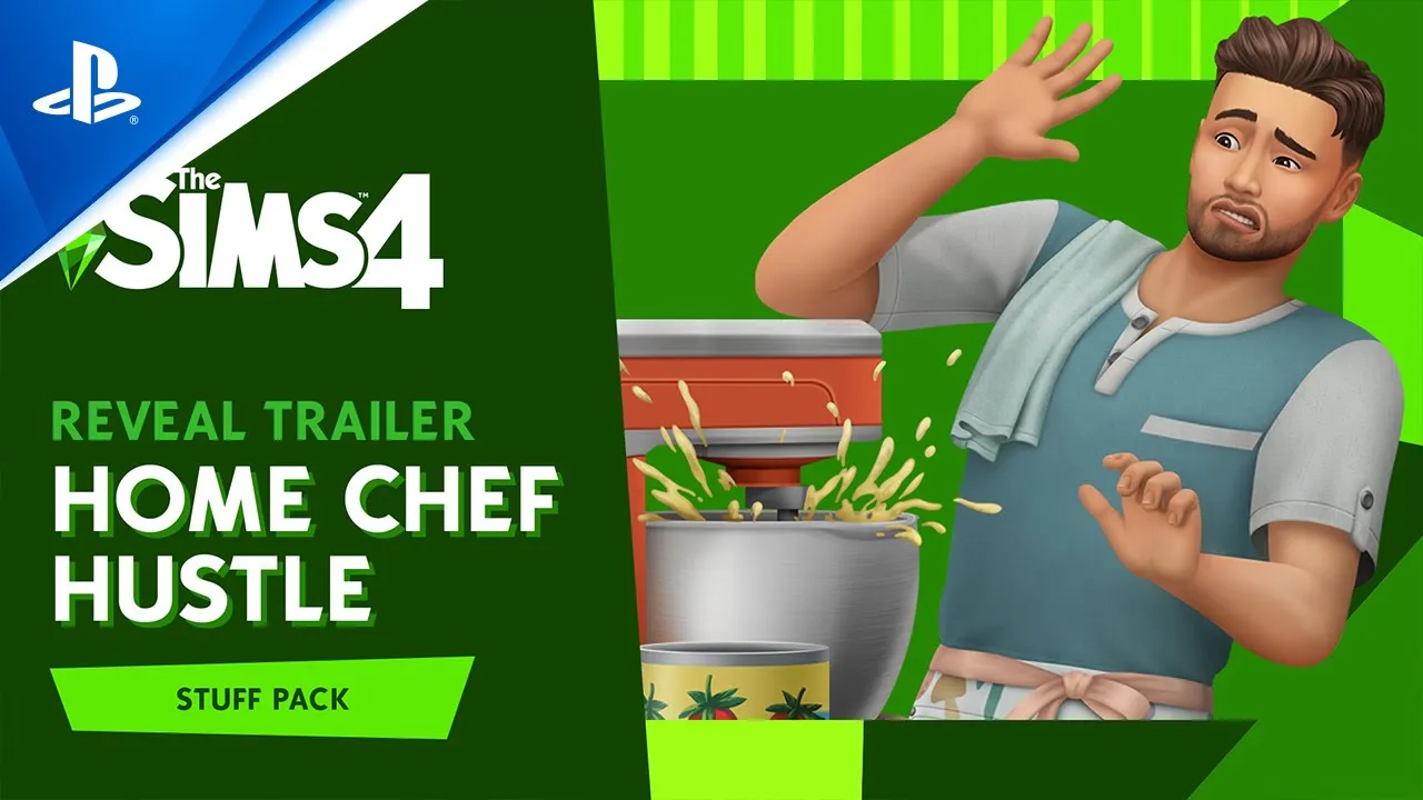 The Sims 4 – pakiet zawartości Domowy kucharz Akcesoria – oficjalny zwiastun ujawniający | Gry PS5 i PS4