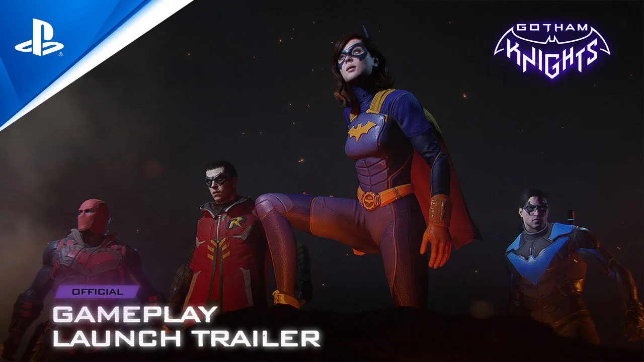 Gotham Knights - Tráiler oficial de lanzamiento de jugabilidad oficial | Juegos de PS5