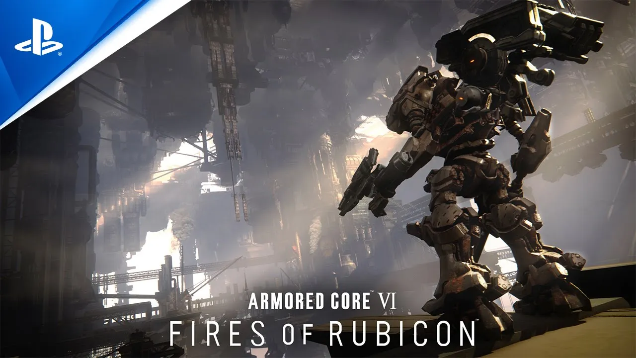 Armored Core VI Fires of Rubicon - Bande-annonce de gameplay | Jeux PS5 et PS4