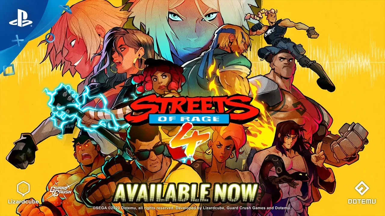 Streets of Rage 4 - Trailer di lancio