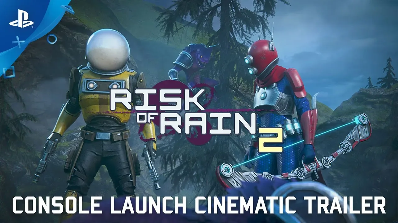 Risk of Rain 2: Tráiler cinemático de lanzamiento de consola | PS4