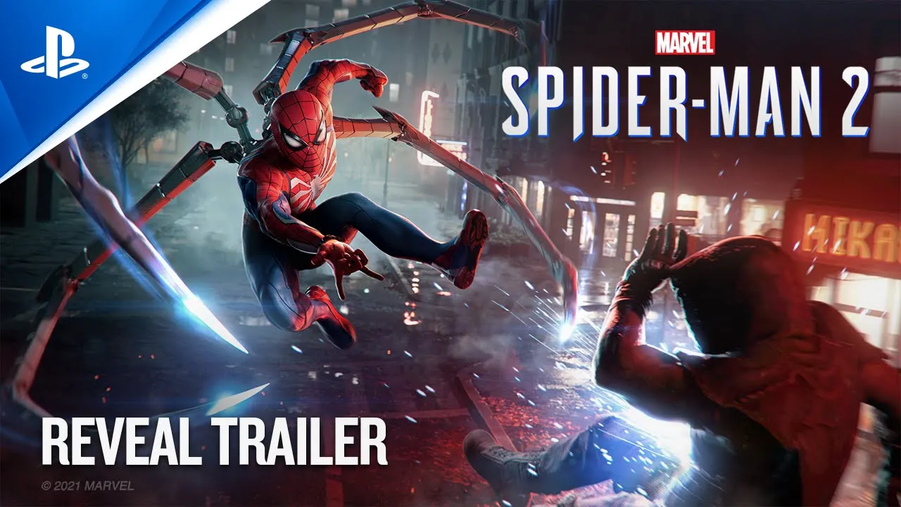 Marvels Spider-Man 2 - PlayStation Showcase 2021: Reveal Trailer | PS5