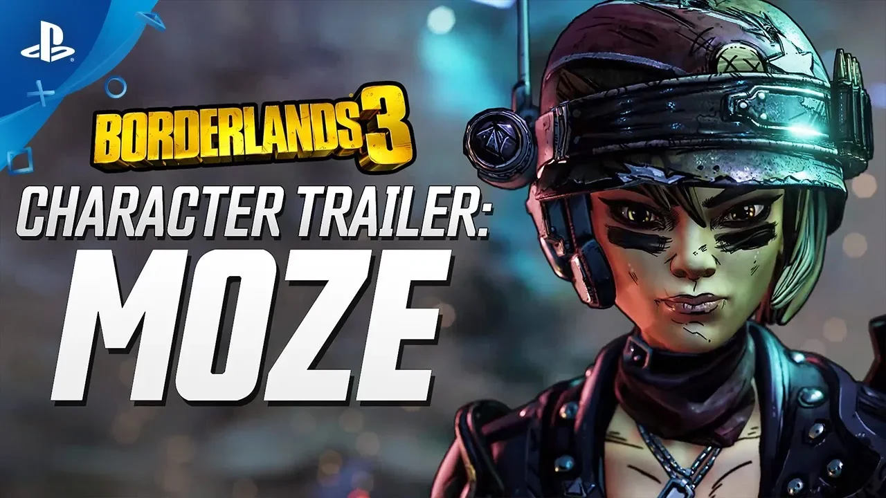 Borderlands 3 - Moze Karakteri Fragmanı: The BFFs | PS4