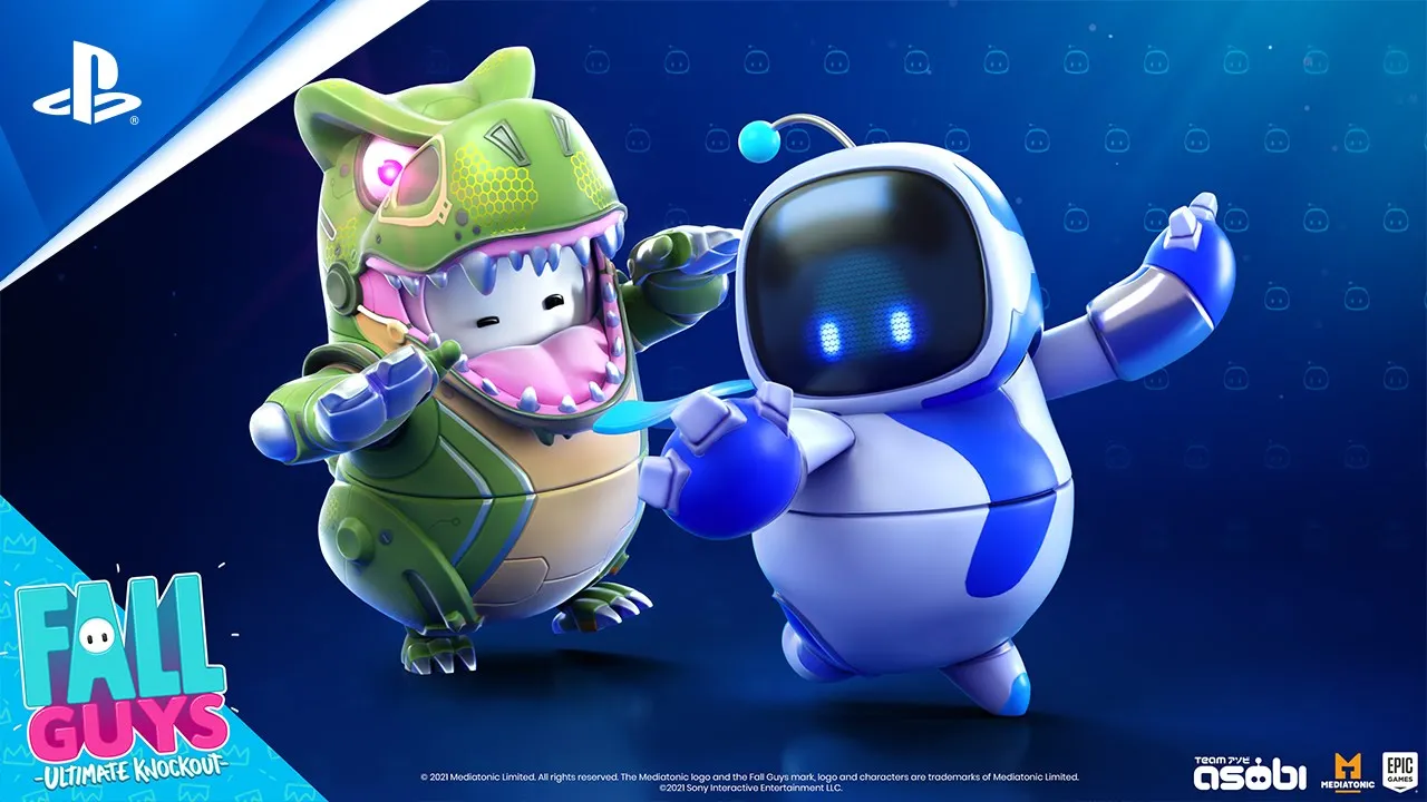 Fall Guys: Ultimate Knockout - Tráiler de Astro Bot | PS4