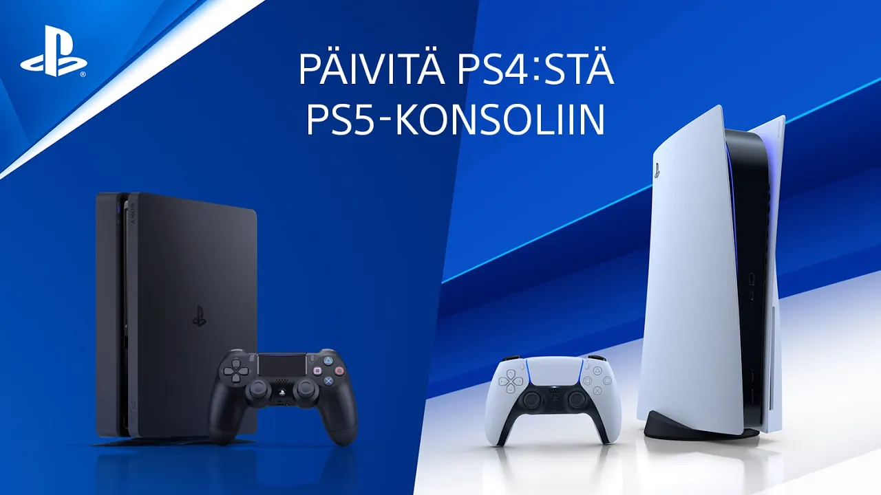 Päivitä PS4:stä PS5-konsoliin