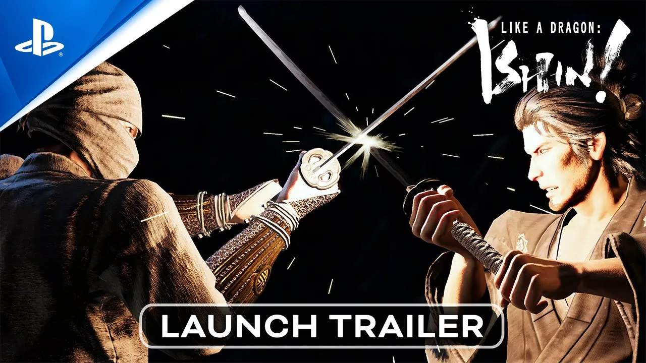 Like a Dragon: Ishin! - Launch Trailer | เกม PS5 และ PS4