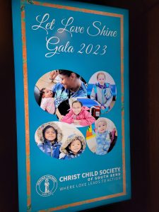 Christ Child Society event at Ribbon Town Conference and Event Center at Four Winds South Bend. 