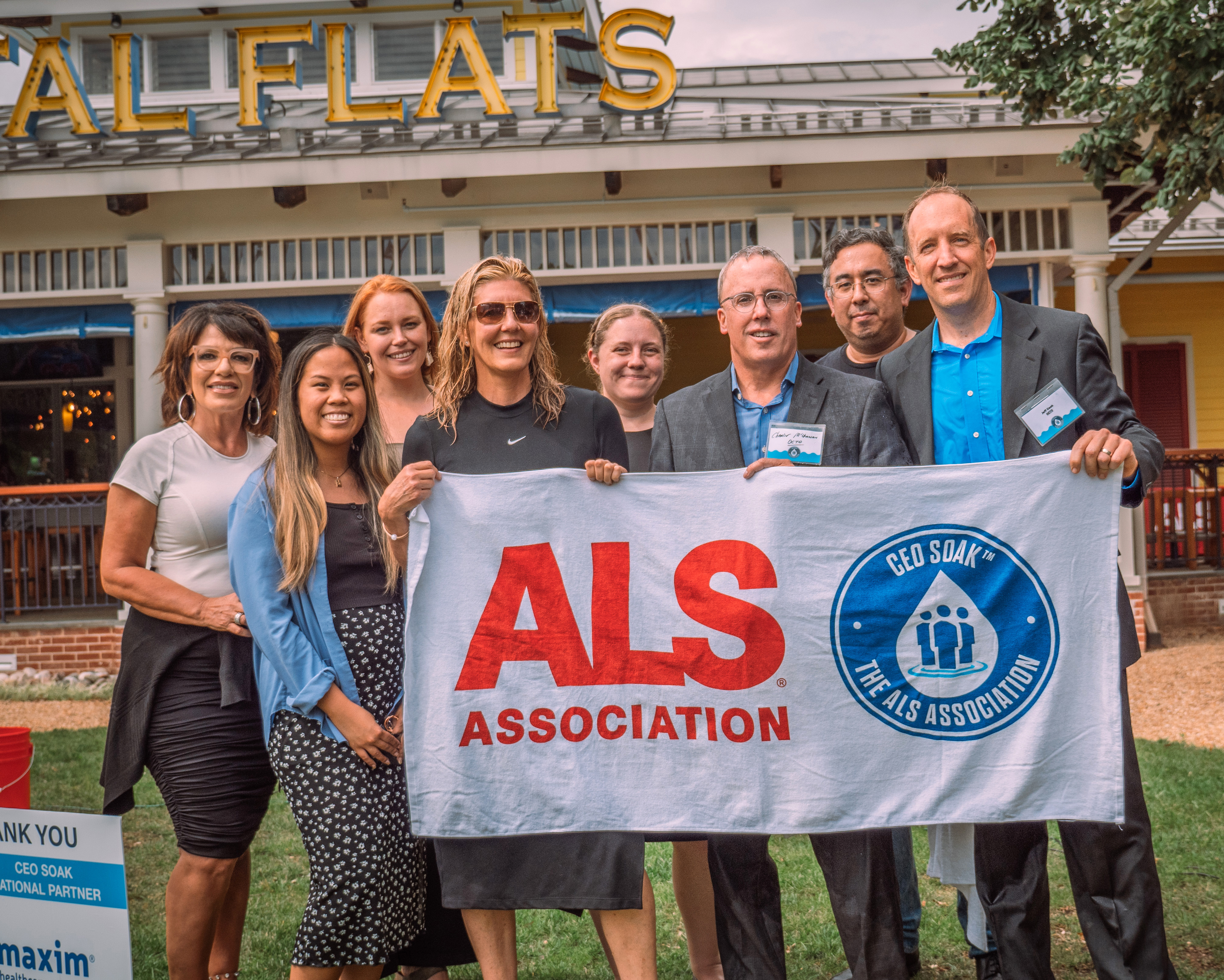 Oct. 24, 2023: Octo is one of the Baltimore Sun's Top Workplaces for 2023. Octo is a technology firm and leadership at the company took the ice bucket challenge in August to support the ALS Association in its fight against the disease. (Courtesy of Octo)