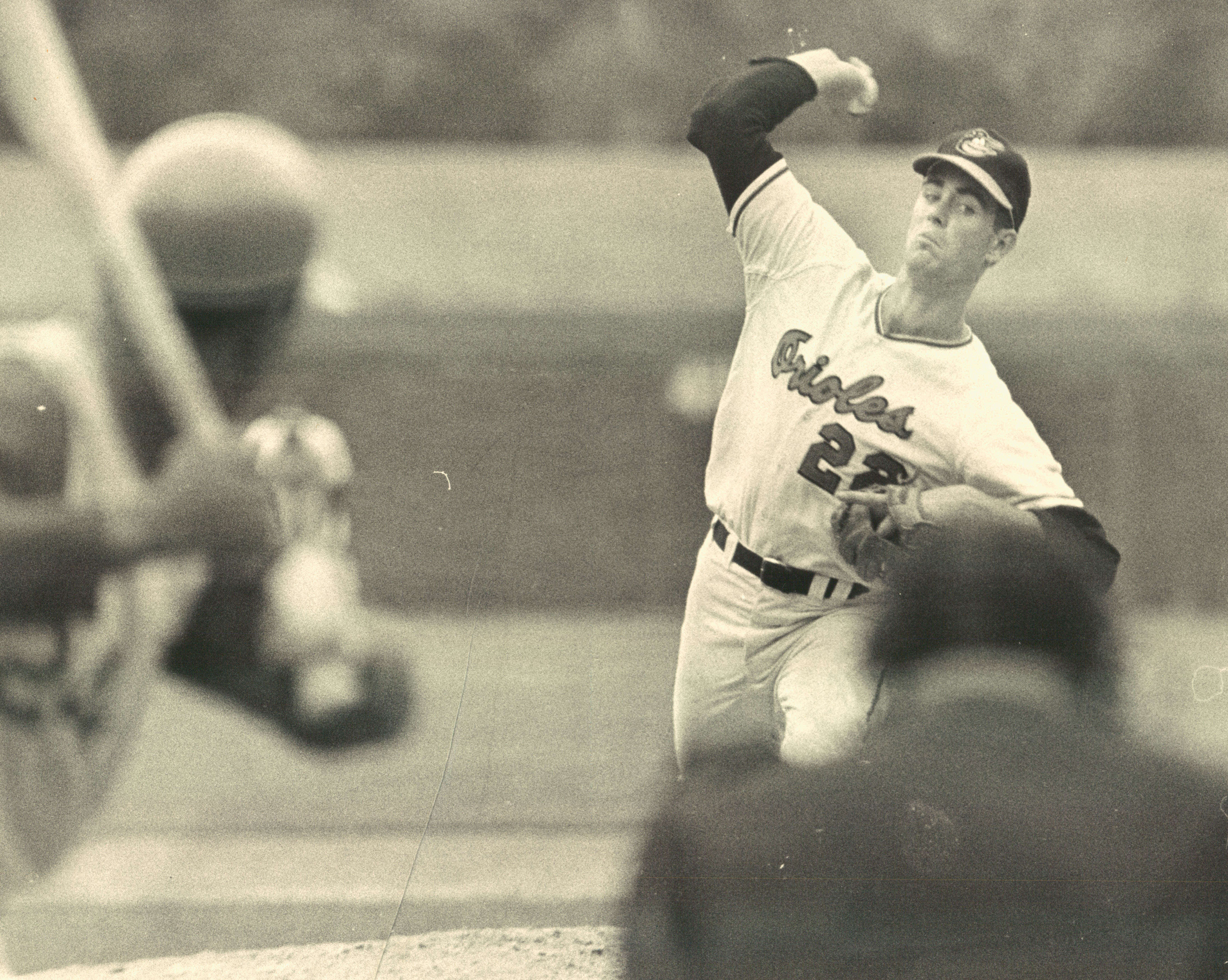 Jim Palmer in 1966. (Staff Photo)