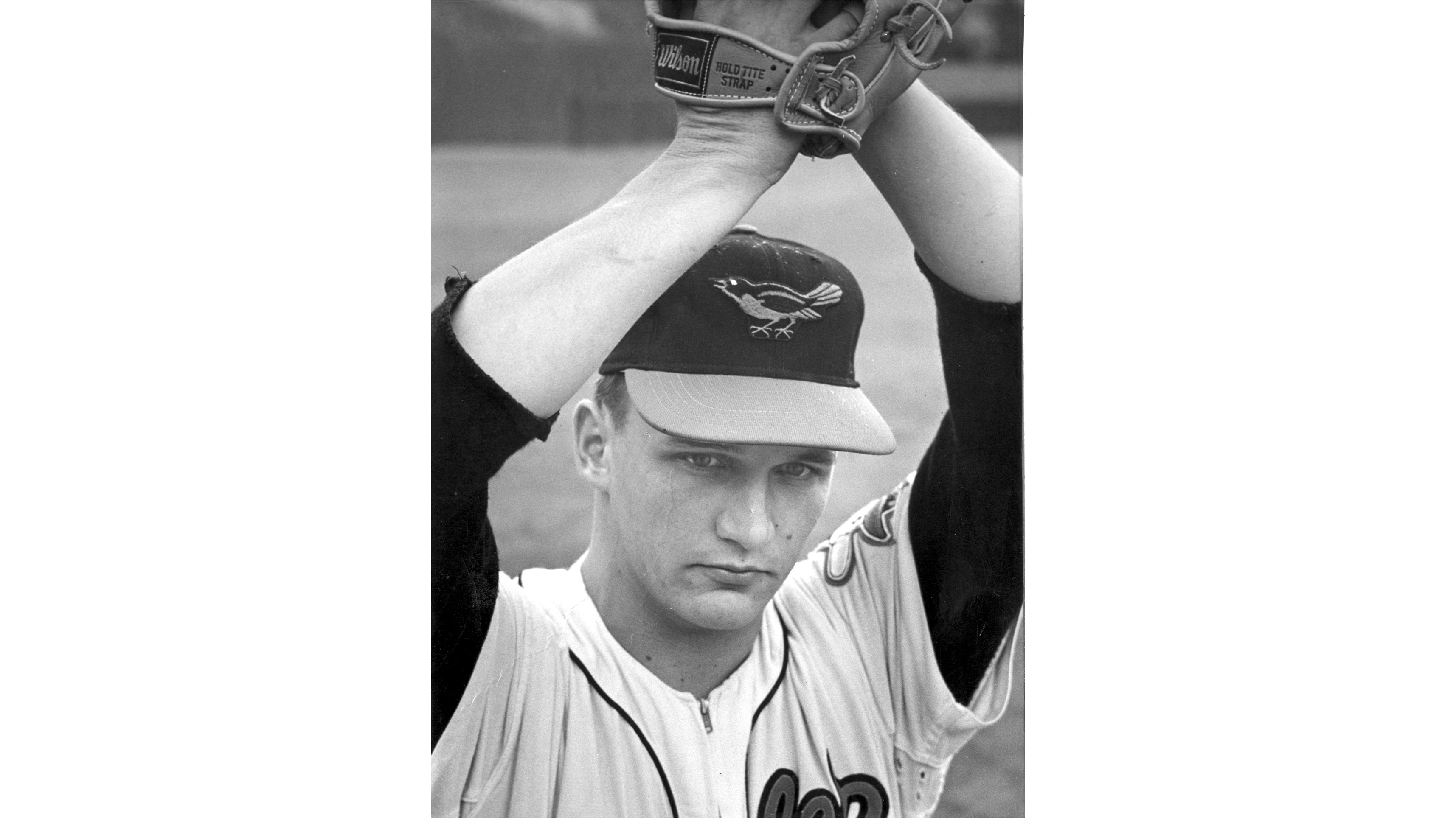 Steve Barber in 1967 before the Orioles traded him to the New York Yankees that July. (Richard Stacks/Baltimore Sun)