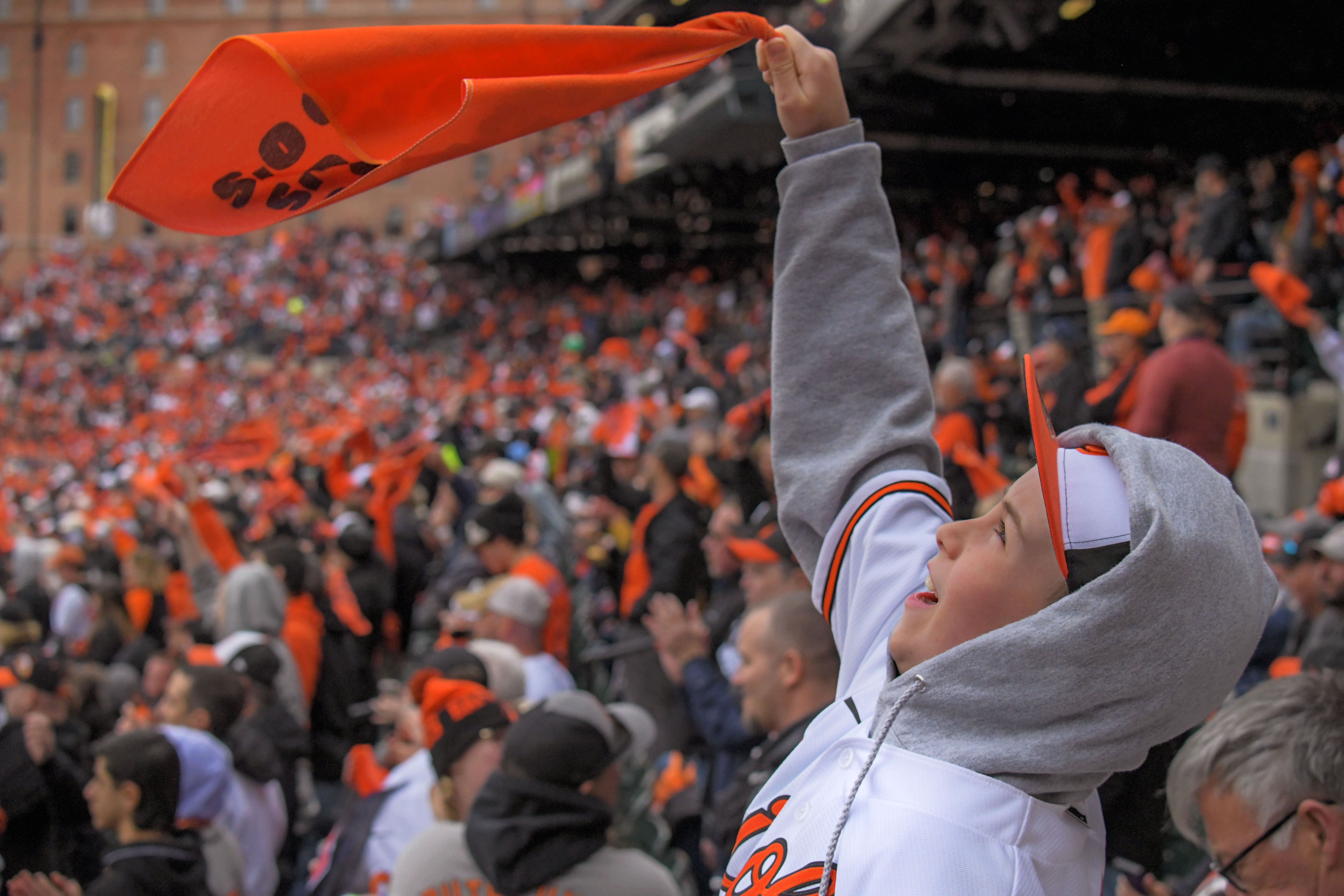 Mar 28, 2024: during opening day of Major League Baseball at Oriole Park at Camden Yards. (Karl Merton Ferron/Staff)