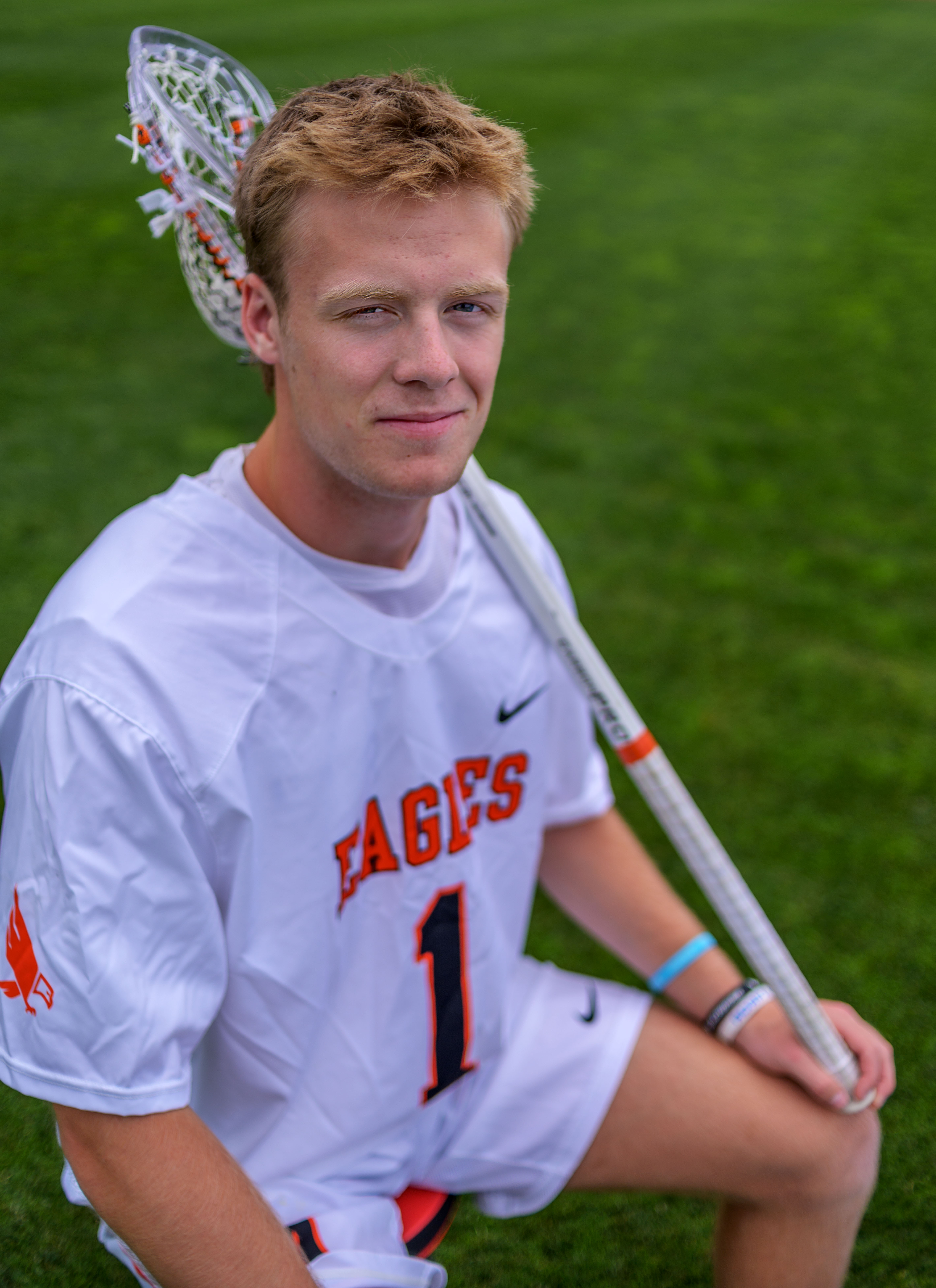 Luke Miller of McDonogh School, Baltimore Sun's 2023-24 All-Metro boys lacrosse player of the year. (Karl Merton Ferron/Staff)