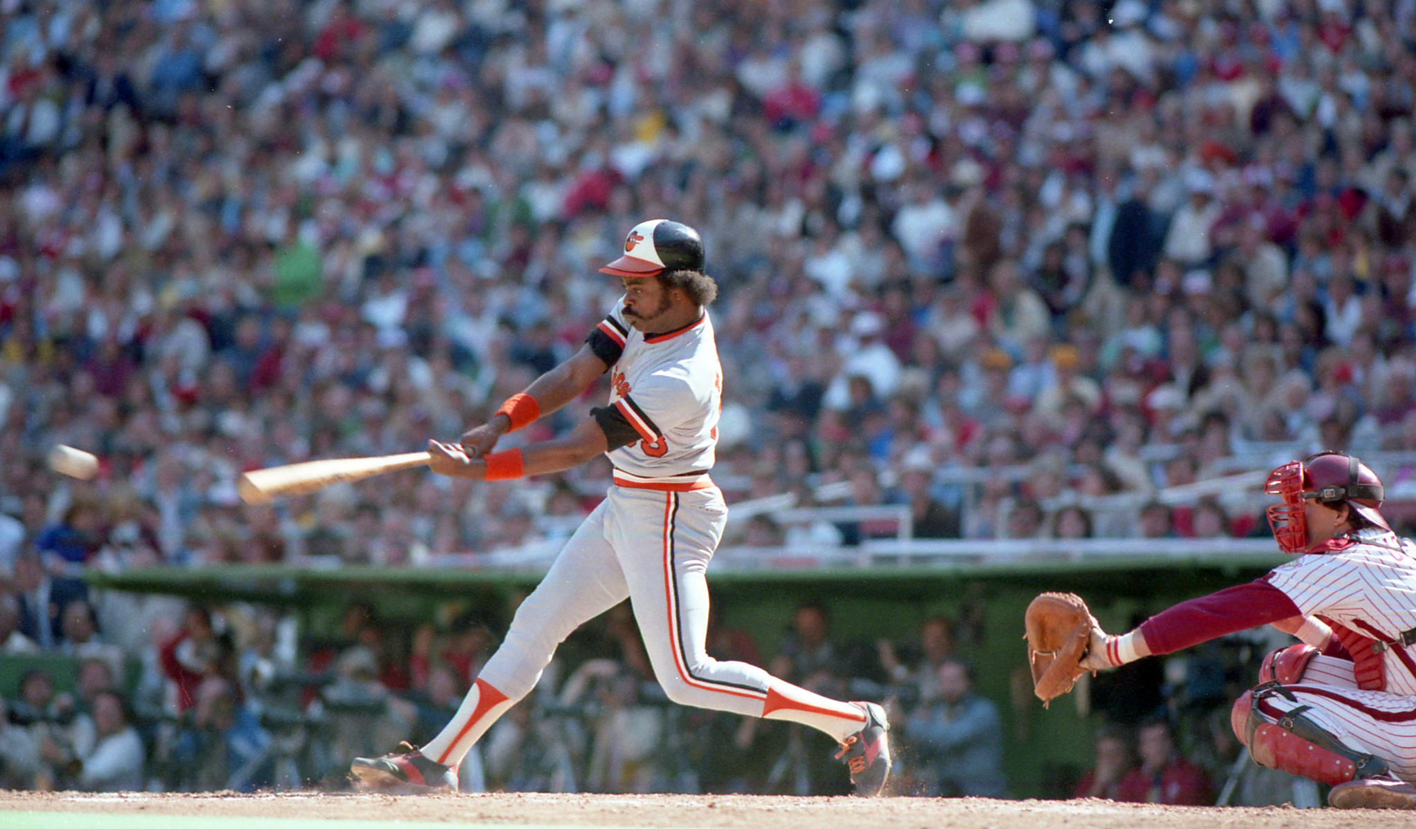 Hall of Famer Eddie Murray of the Baltimore Orioles is shown in a file photo.