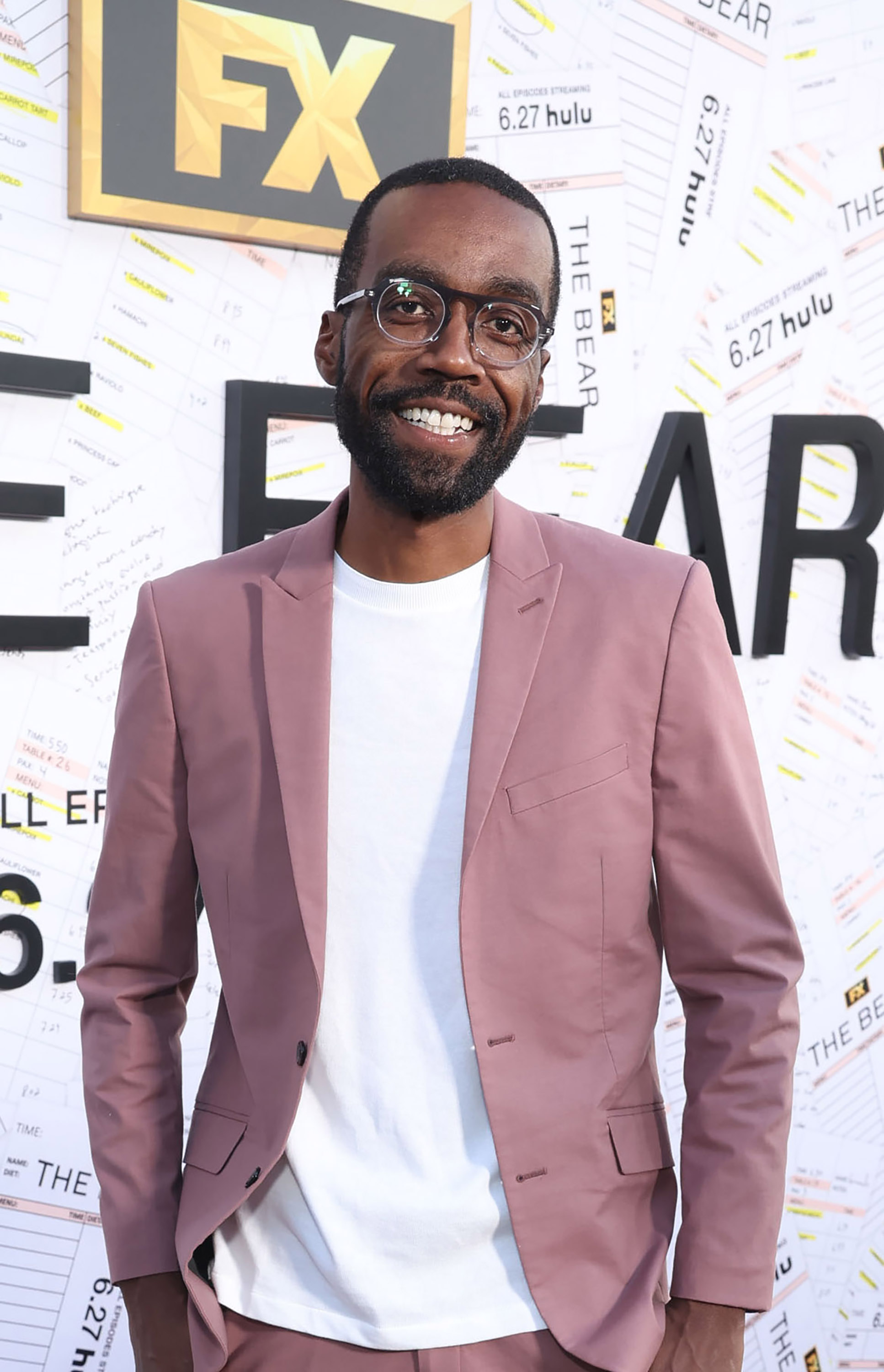 Corey Hendrix attends the red carpet premiere event for season three of FX's "The Bear" at the El Capitan Theatre on June 25, 2024, in Hollywood, California. (Stewart Cook/PictureGroup for FX Networks)