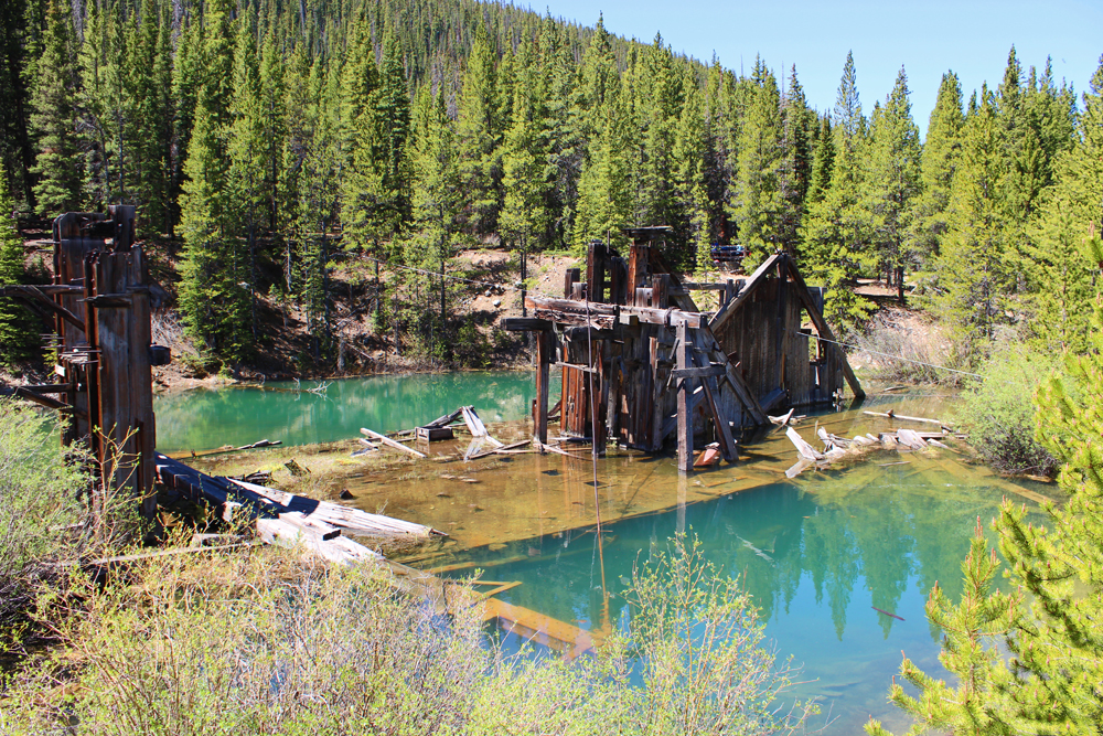 A reiling dredge in Breckenridge, described in Sandra Dallas' "Prayers for Sale." (Provided by Breckenridge Tourism Office)