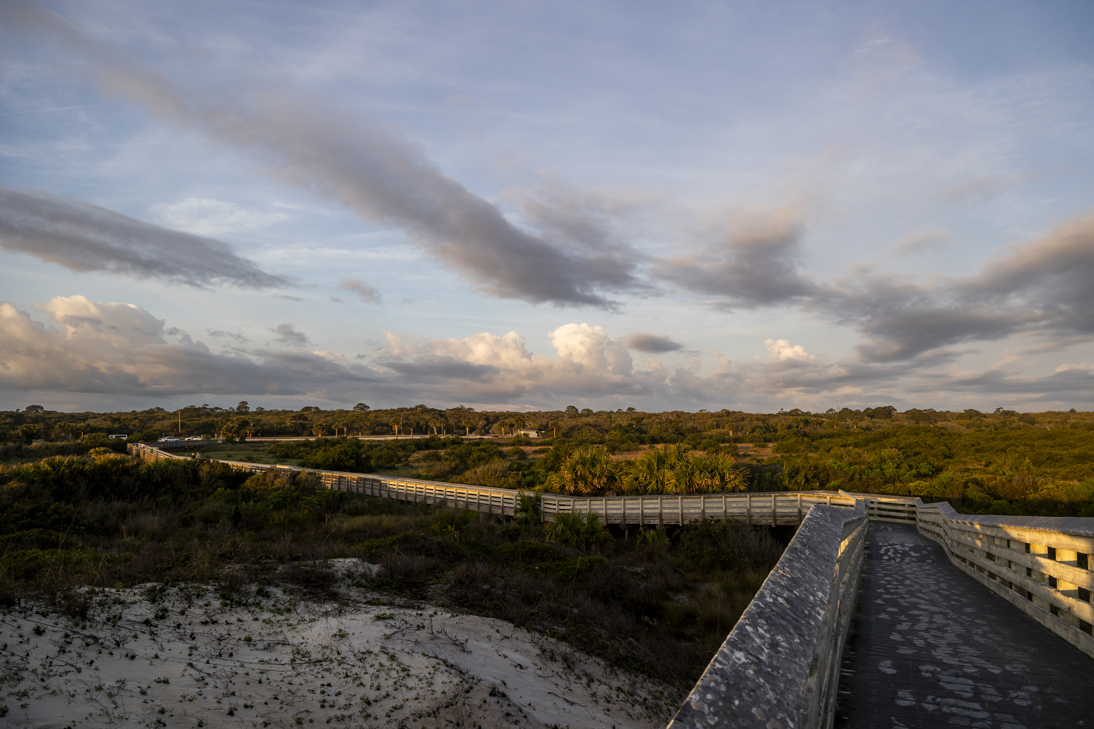 The sun rises over Anastasia State Park in St. Augustine on March 8, 2024. (Patrick Connolly/Orlando Sentinel)