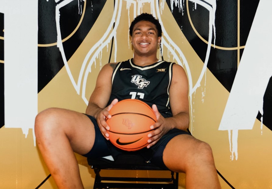 Former Georgia Tech guard Dallan Coleman is one of seven players to join the UCF roster from the transfer market. (Photo courtesy of UCF Athletics)