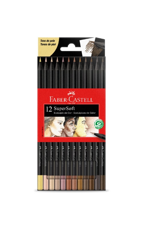 SuperSoft Tons de Pele da Faber-Castell.