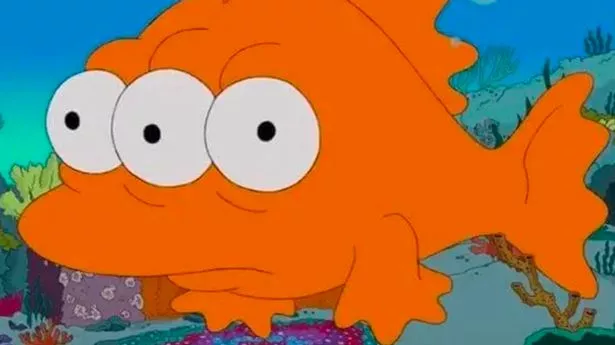 Was three-eyed fish Blinky yet another foresight of The Simpsons?