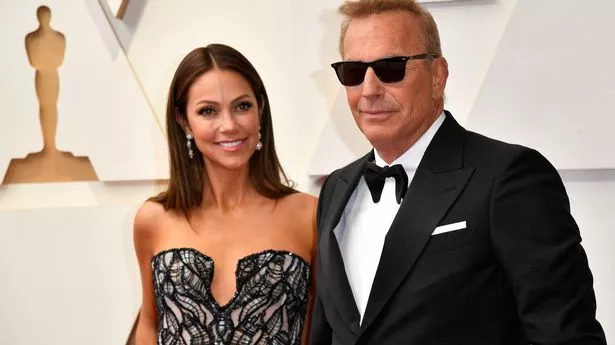 Kevin Costner and Christine Baumgartner